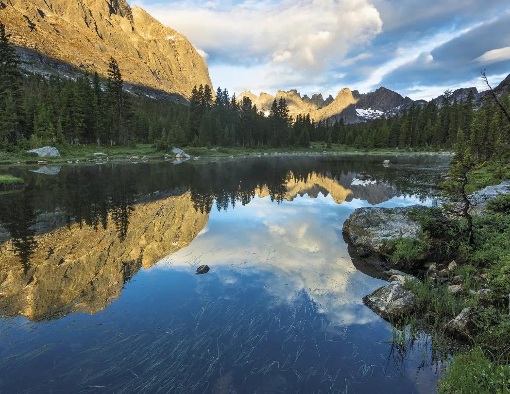 Rocky Mountains Wall Calendar Stapled FSC Paper - 19 x 11 in - product view 9
