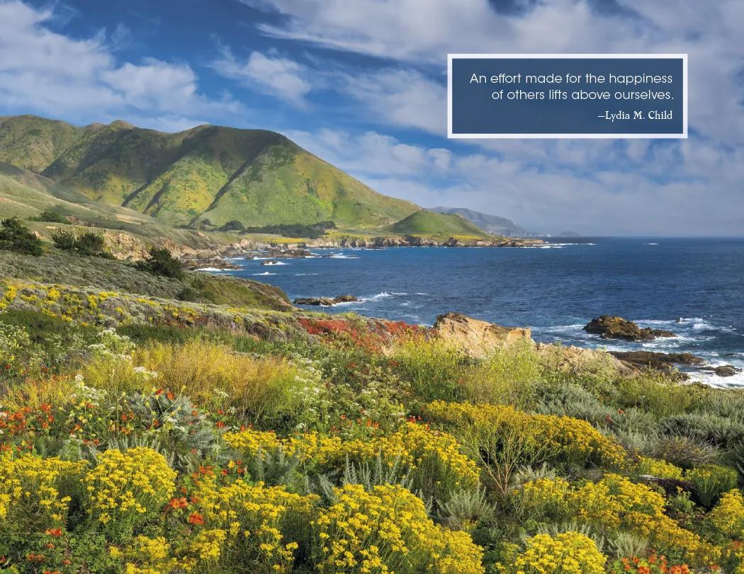 Inspirations for Life Wall Calendar Stapled - 19 x 11 in - product view 13