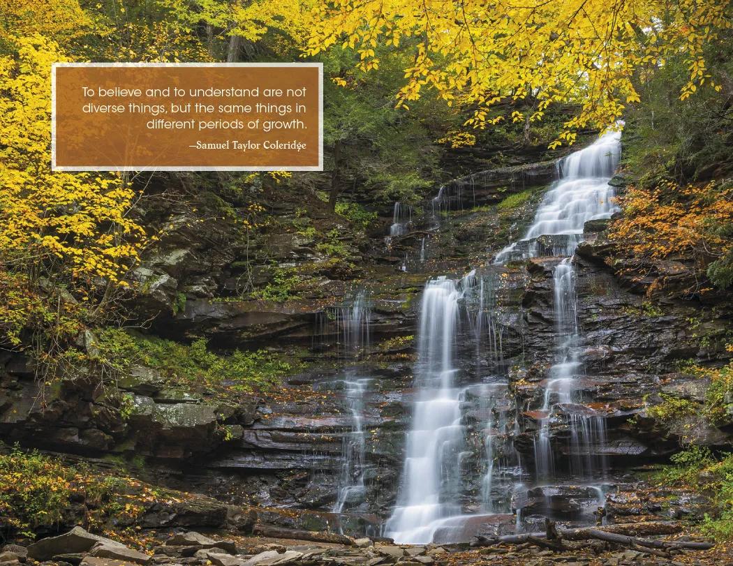 Inspirations for Life Wall Calendar Stapled - 19 x 11 in - product view 16