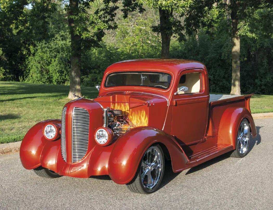 Street Rods Wall Calendar Stapled FSC Paper - 19 x 11 in - product view 6