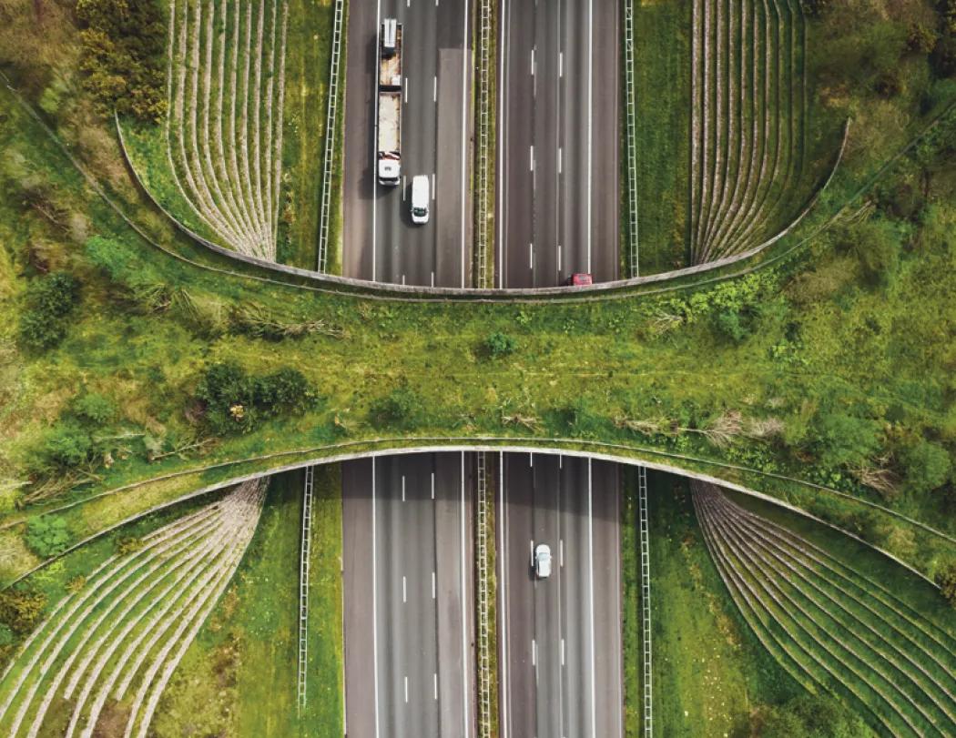 Aerial Photography Wall Calendar Stapled FSC - 18.5 x 11 in - product view 6