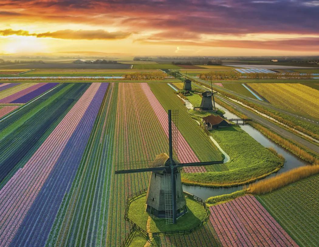 Aerial Photography Wall Calendar Stapled FSC - 18.5 x 11 in - product view 10