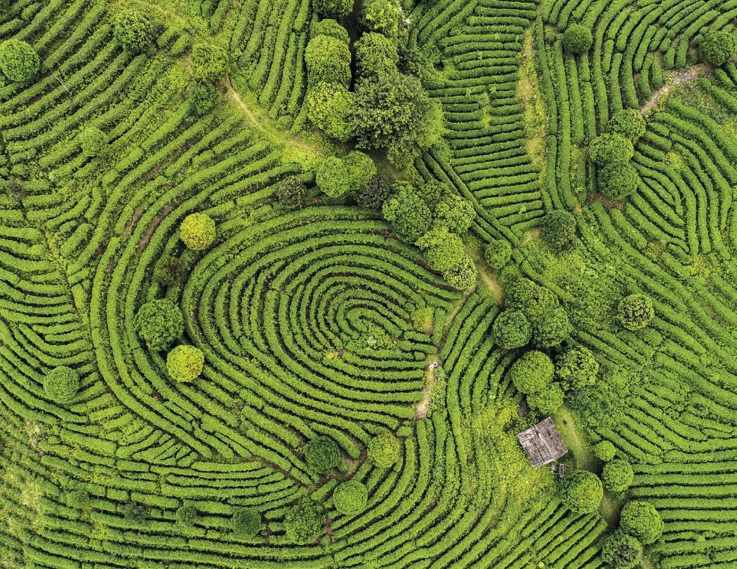 Aerial Photography Wall Calendar Stapled FSC - 18.5 x 11 in - product view 12