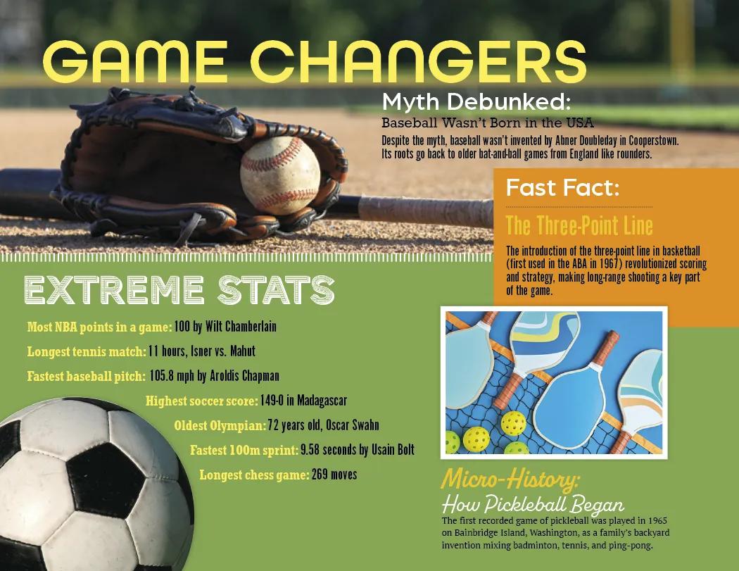 Trivia Facts Wall Calendar Stapled FSC Paper - 19 x 11 in - product view 17