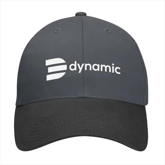 Custom Baseball Cap Structured Brushed Cotton (One Size)