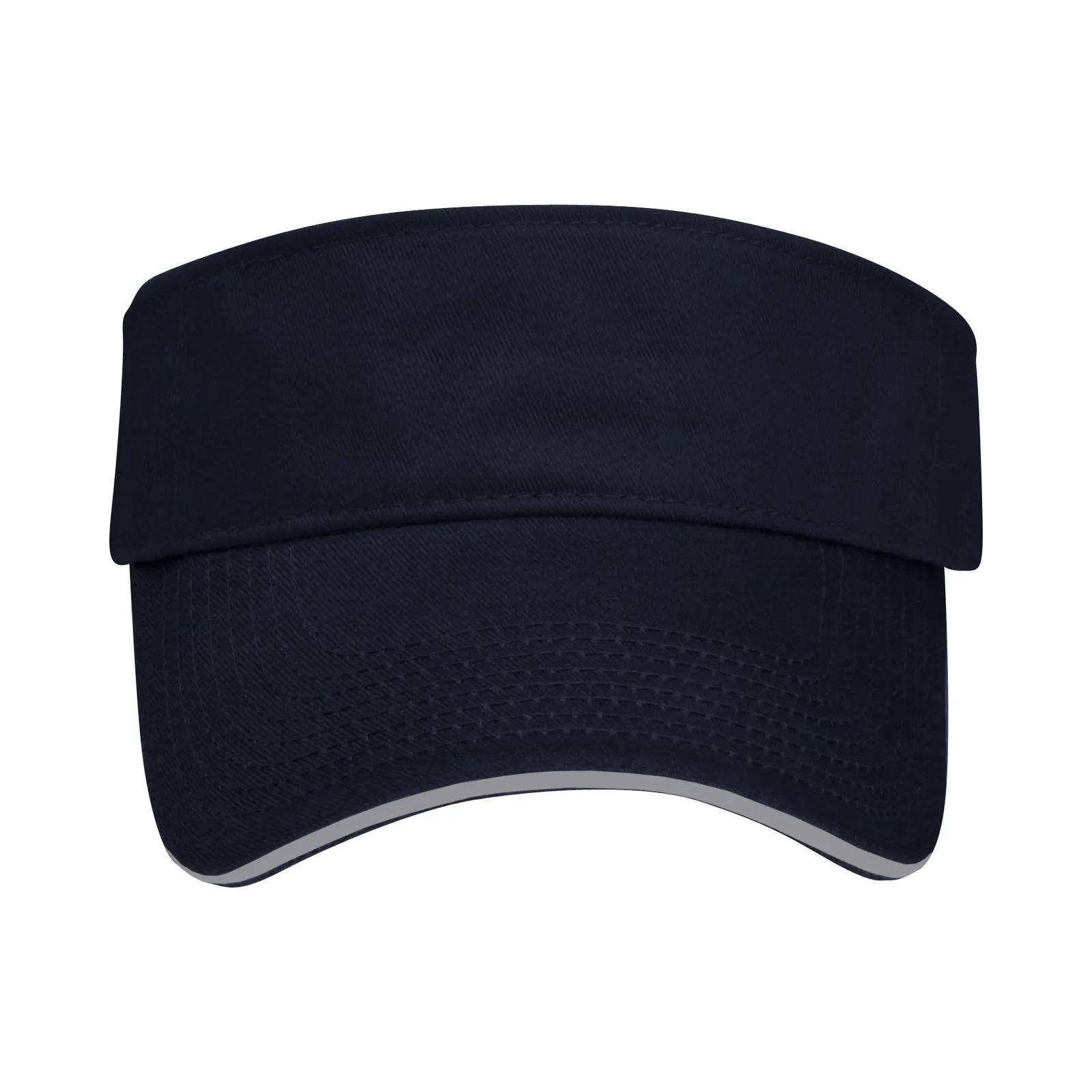 Visor Brushed Cotton Twill Contrasting Sandwich (One Size) - product view 19