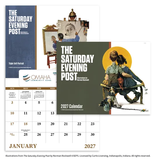 Good Value The Saturday Evening Post - Window Calendar - product view 1