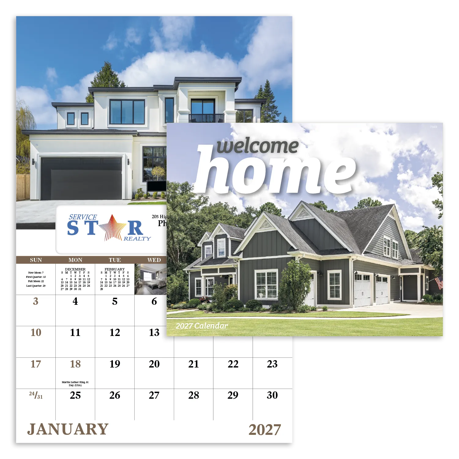 Welcome Home Window Calendar Real Estate FSC - 17.25 x 11 in - product view 18