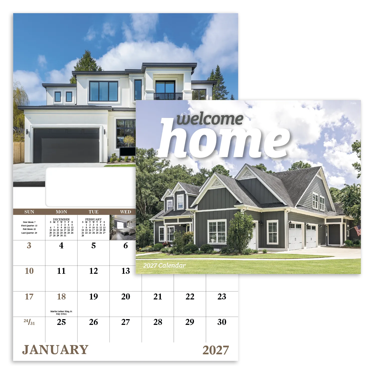 Welcome Home Window Calendar Real Estate FSC - 17.25 x 11 in - product view 19