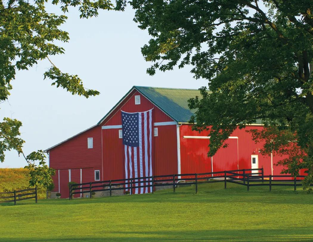 Celebrate America Window Calendar Patriotic FSC - 17.25 x 11 in - product view 8