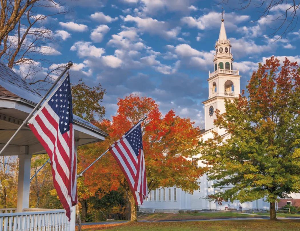 Celebrate America Window Calendar Patriotic FSC - 17.25 x 11 in - product view 15