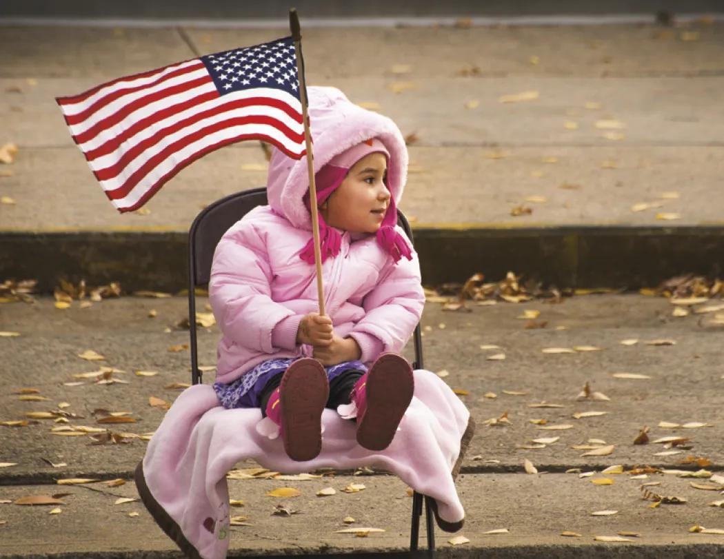 Celebrate America Window Calendar Patriotic FSC - 17.25 x 11 in - product view 16