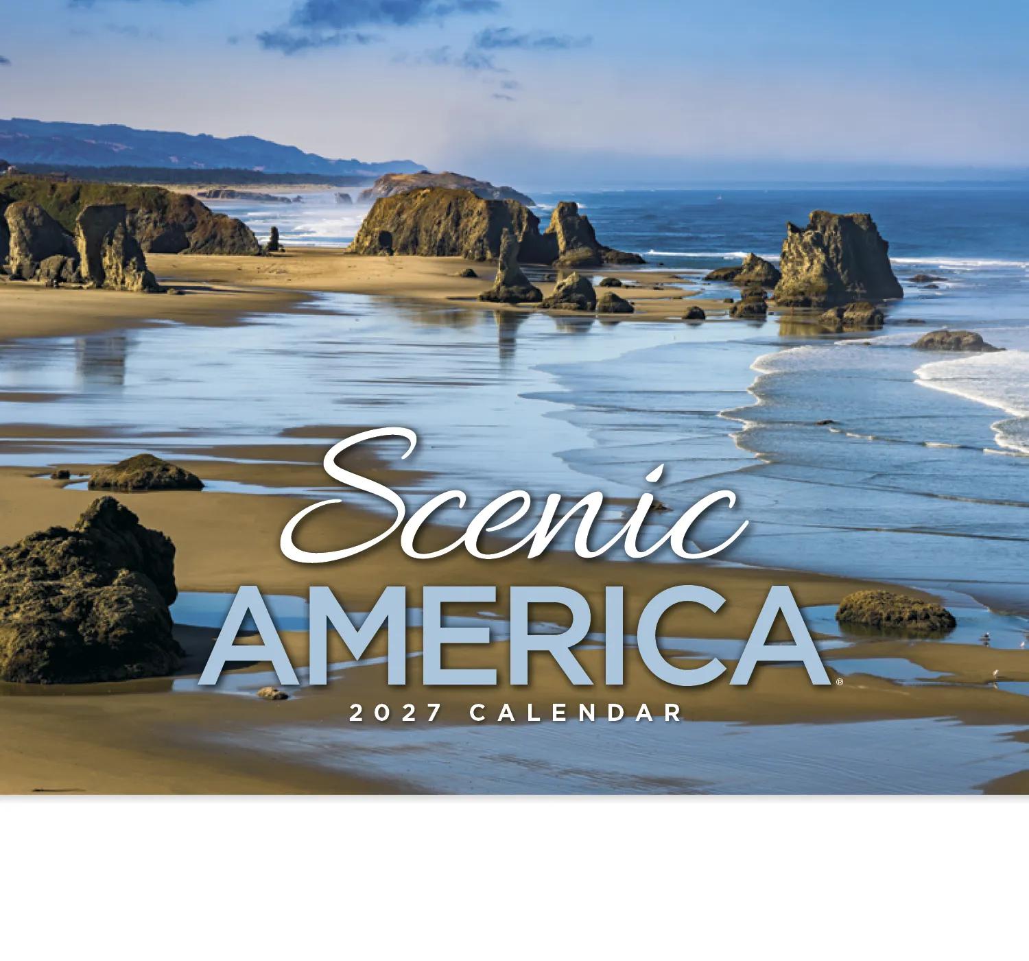 Scenic America Appointment Calendar Stapled FSC - 19 x 11 in - product view 3