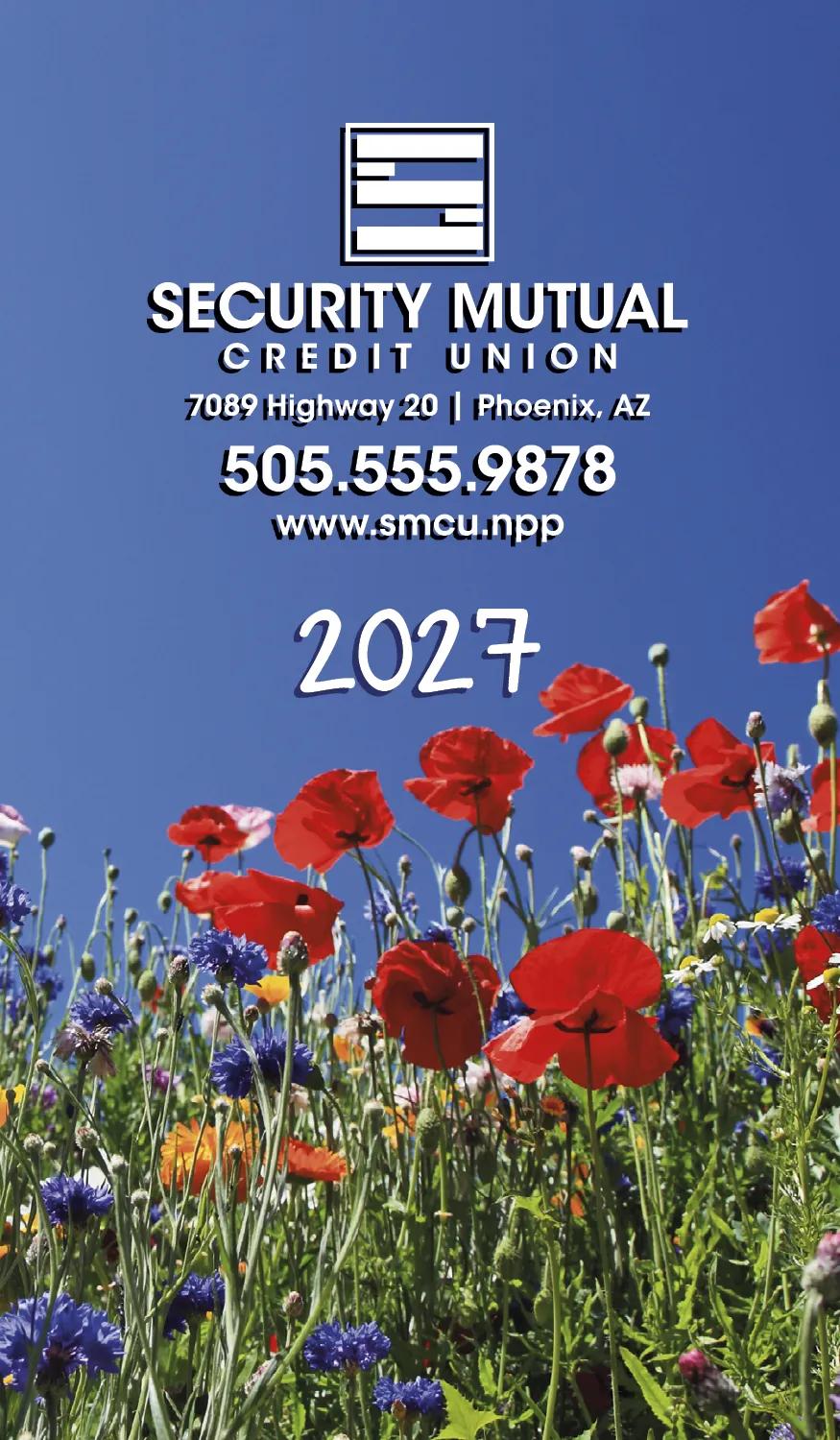 Colorful Impressions Monthly Pocket Planner SFI - 6 x 7 in - product view 2