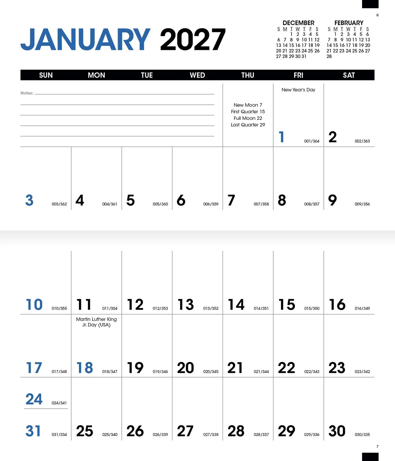 Colorful Impressions Monthly Pocket Planner SFI - 6 x 7 in - product view 8