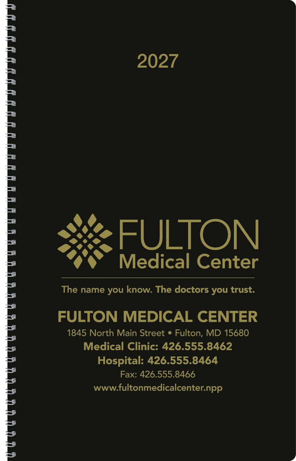 Daily Time Manager Planner Leatherette Half Hour - 8.32 x 11.48 in - product view 2