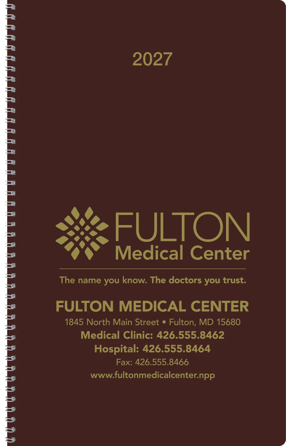 Daily Time Manager Planner Leatherette Half Hour - 8.32 x 11.48 in - product view 6