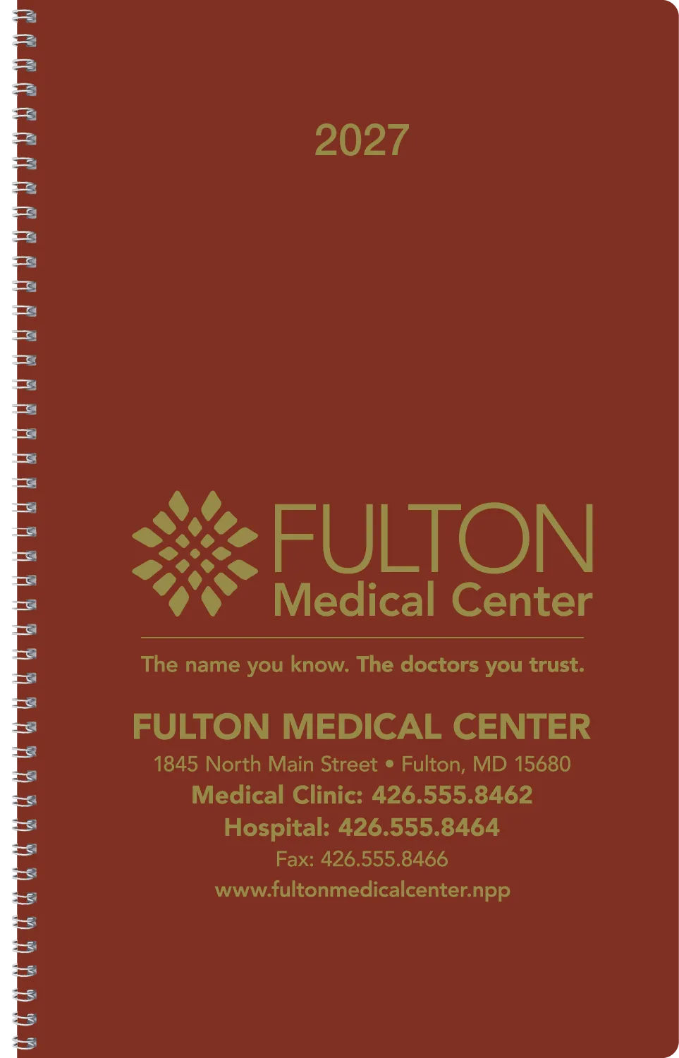 Daily Time Manager Planner Leatherette Half Hour - 8.32 x 11.48 in - product view 10