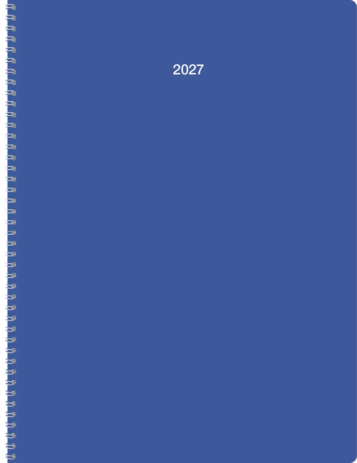 Monthly Desk Planner Leatherette 14 Month - 11.31 x 17.56 in - product view 21