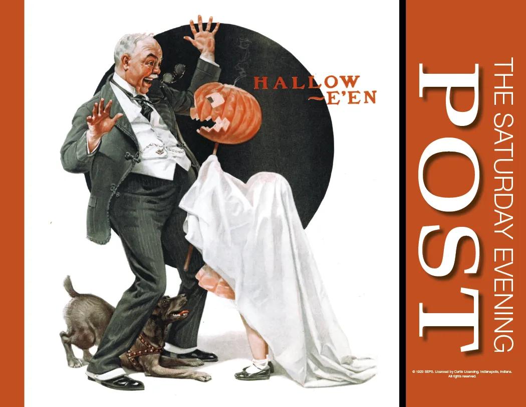 Saturday Evening Post Wall Calendar Vintage - 19 x 11 in - product view 14