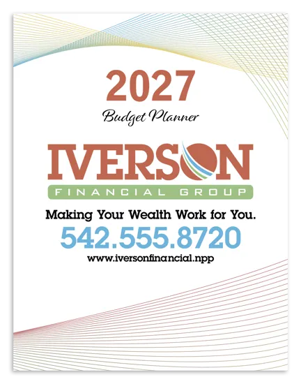 Budget Planner Monthly Grids Expense Tracking - 10.875 x 8.375 in