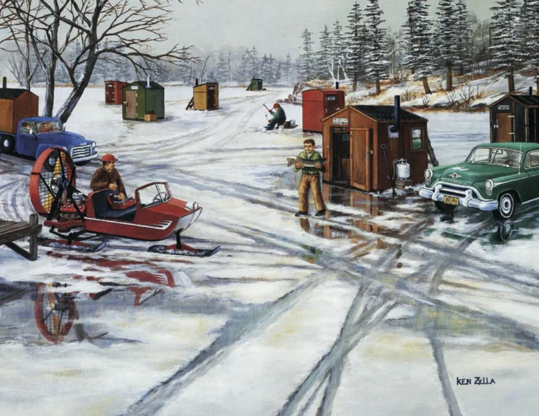 America Remembered Wall Calendar Ken Zylla Art - 19 x 11 in - product view 7