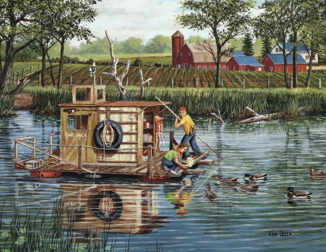 America Remembered Wall Calendar Ken Zylla Art - 19 x 11 in - product view 12