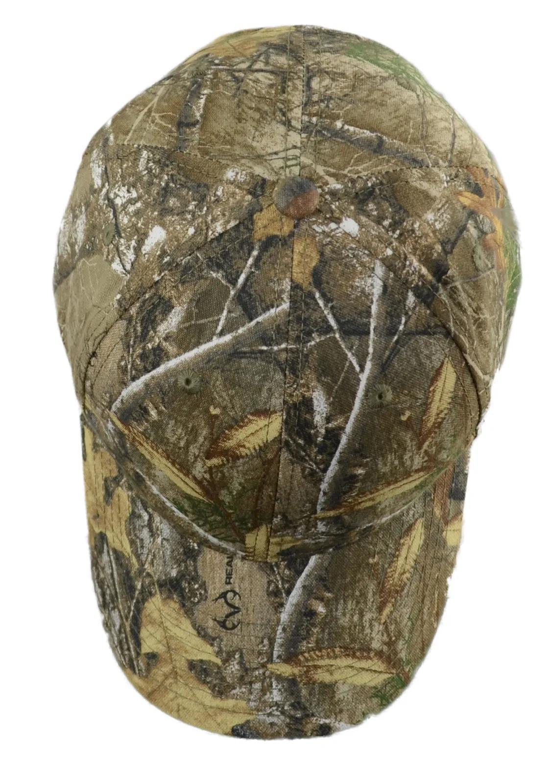 Custom Baseball Cap Camo Structured Cotton Twill (One Size) - product view 2