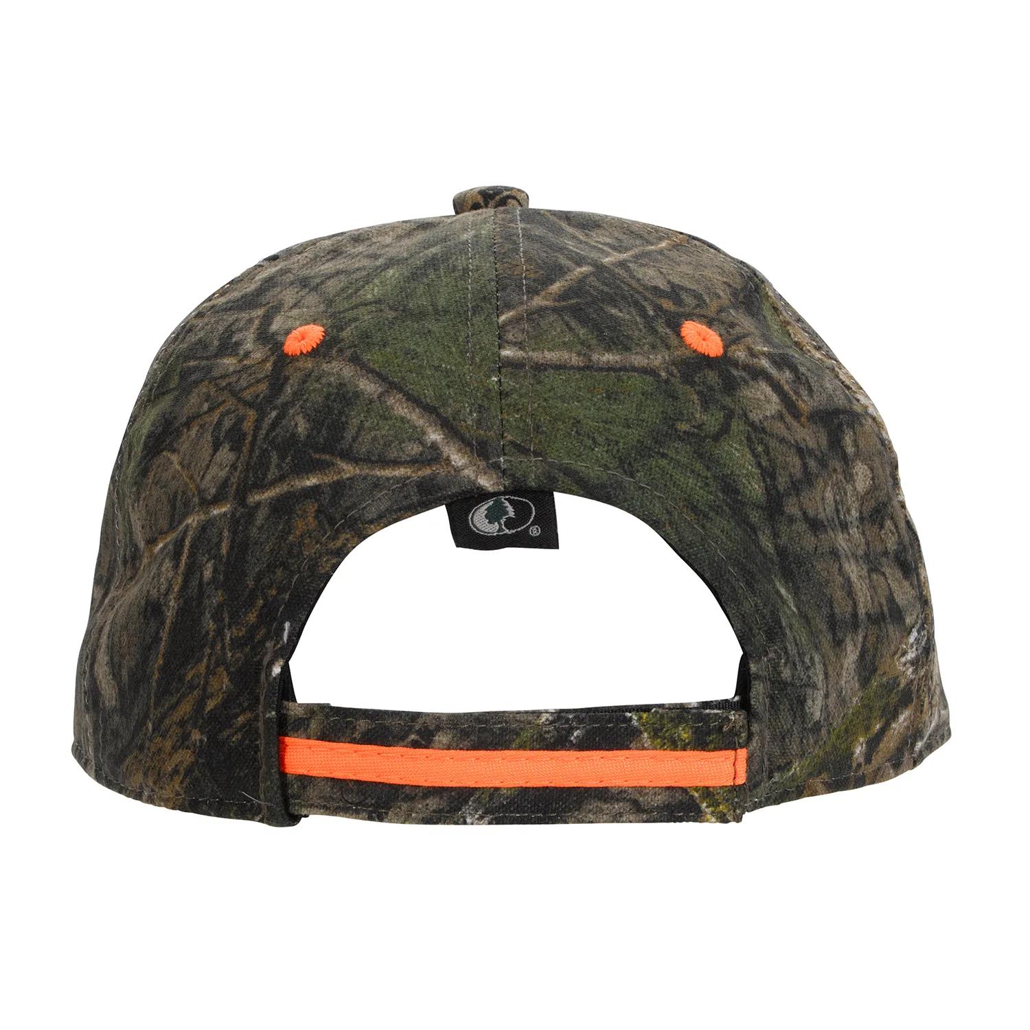 Custom Baseball Cap Camo Structured Blaze Inserts (One Size) - product view 3