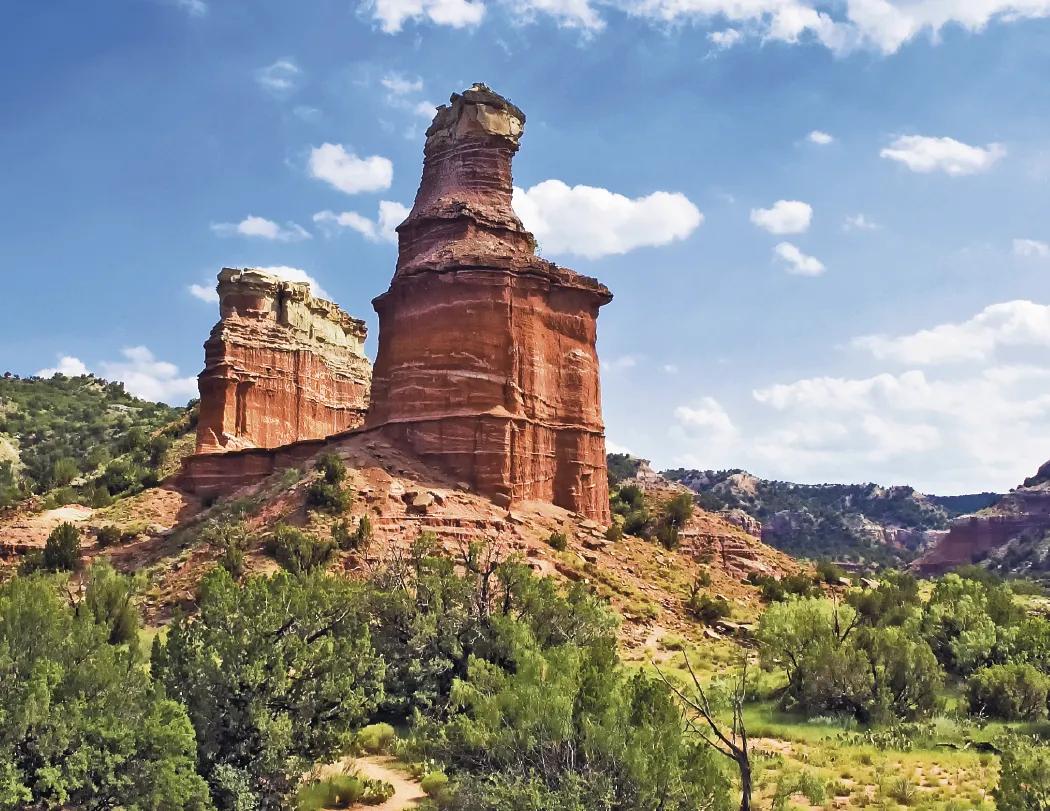 Texas Wall Calendar Lonestar State Landscapes - 19 x 11 in - product view 4