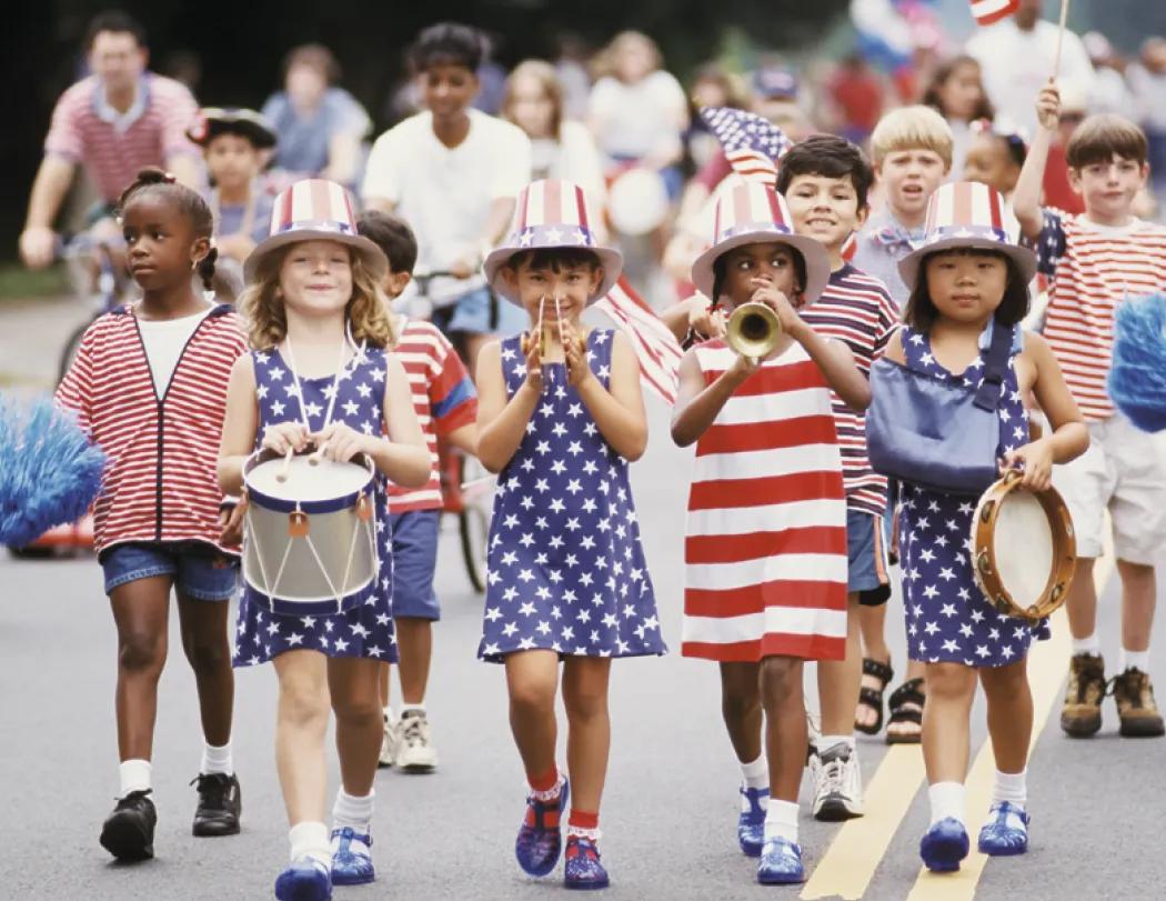 America Wall Calendar Patriotic Stapled FSC - 19 x 11 in - product view 11