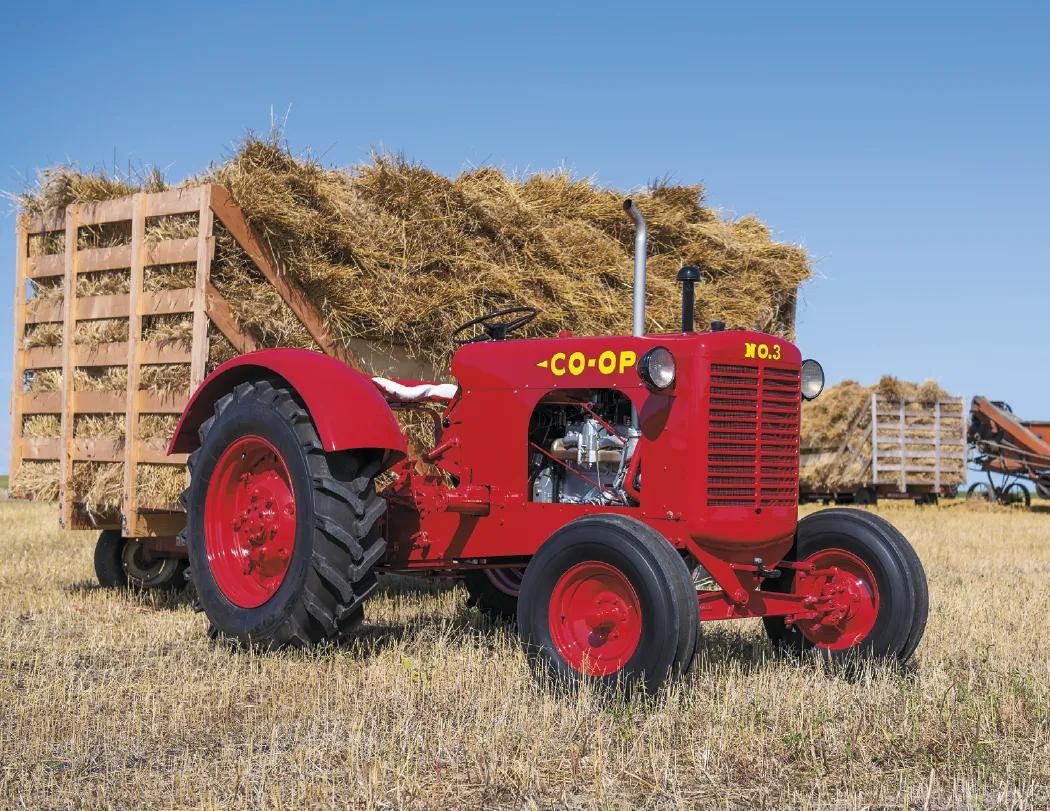 Vintage Tractors Wall Calendar Stapled FSC - 19 x 11 in - product view 10