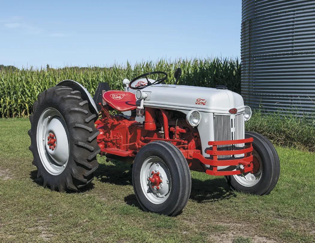 Vintage Tractors Wall Calendar Stapled FSC - 19 x 11 in - product view 11