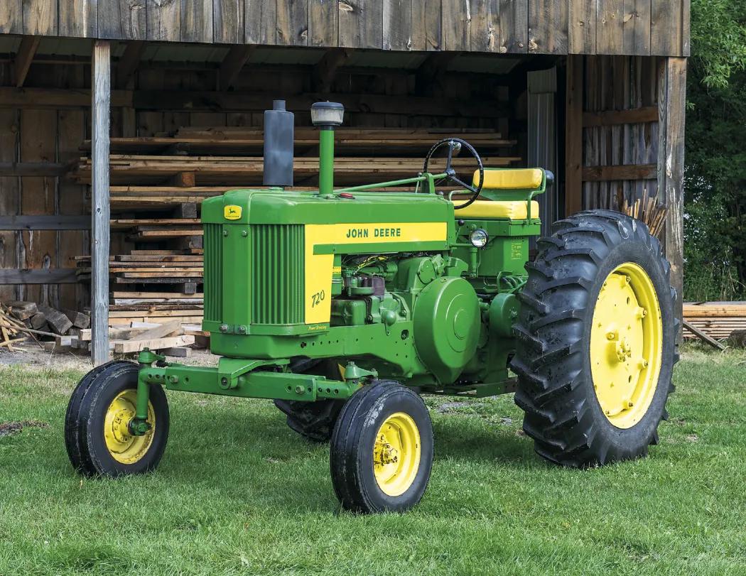 Vintage Tractors Wall Calendar Stapled FSC - 19 x 11 in - product view 12