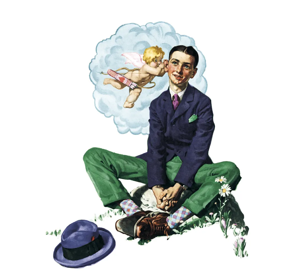 Norman Rockwell Mini Calendar Americana Art - 12.1 x 6 in - product view 7