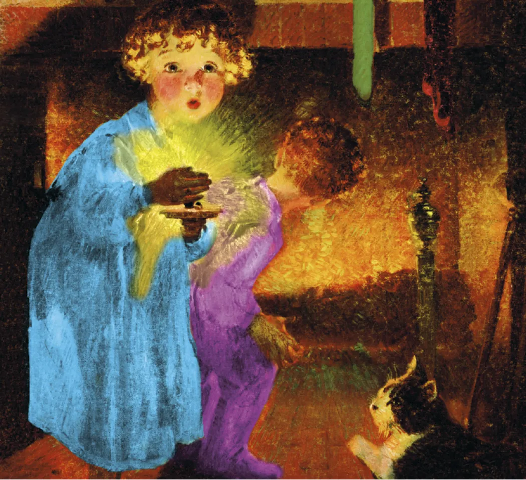 Norman Rockwell Mini Calendar Americana Art - 12.1 x 6 in - product view 17