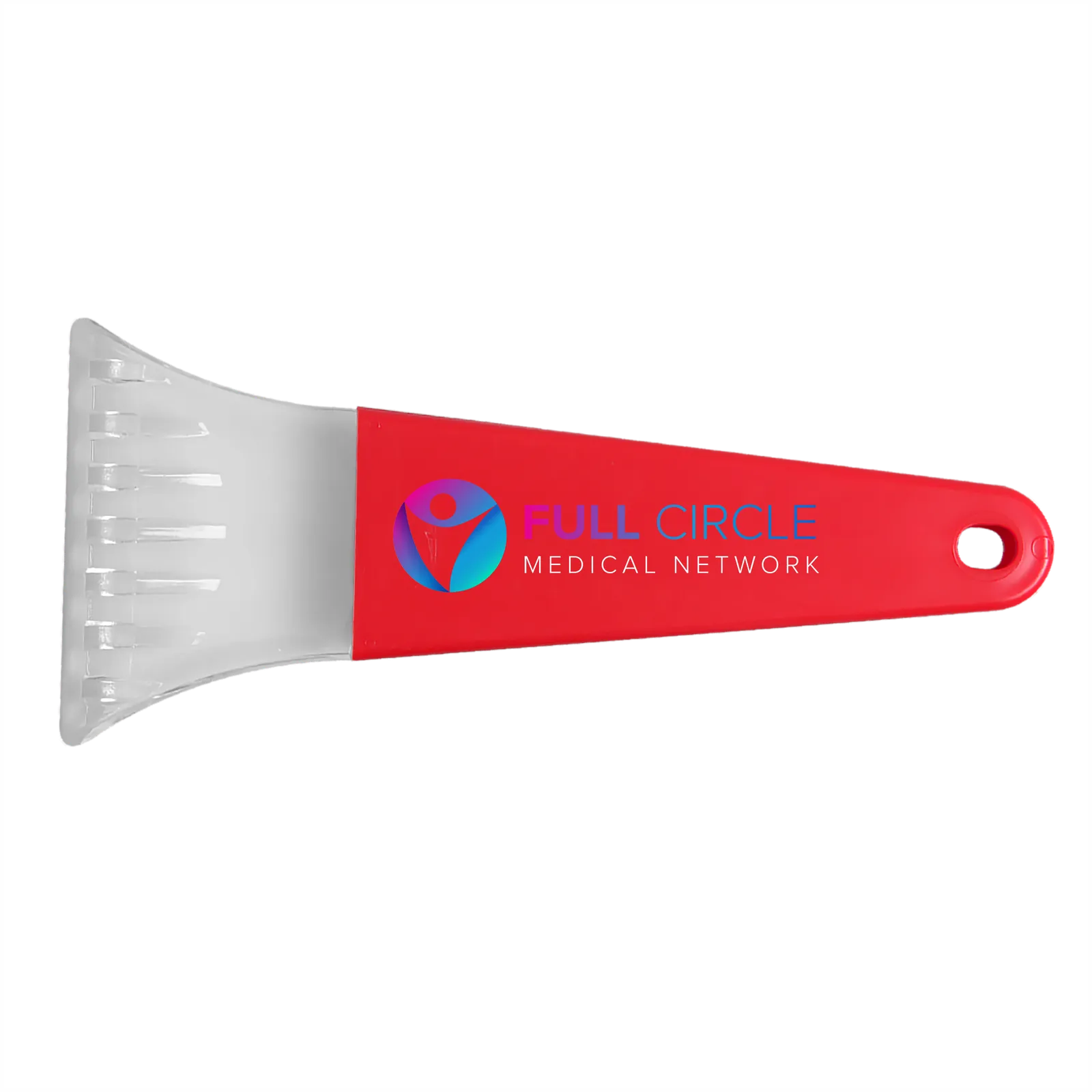 Custom Ice Scraper Visor Clip Polystyrene - 9 x 3 in - product view 3