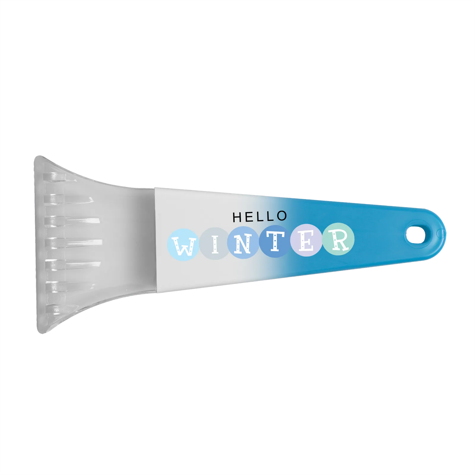 Custom Ice Scraper Visor Clip Polystyrene - 9 x 3 in - product view 4