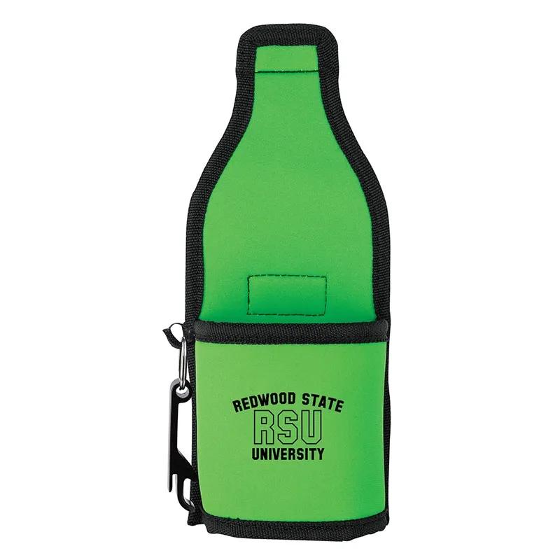 Neoprene Belt Holster with Bottle Opener - 12 oz