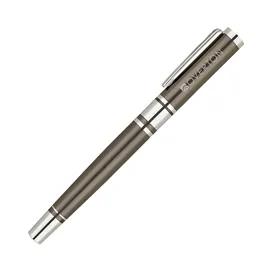 Rollerball Pen Brass Cap Off Chrome Trim - 5.25 in - product view 2