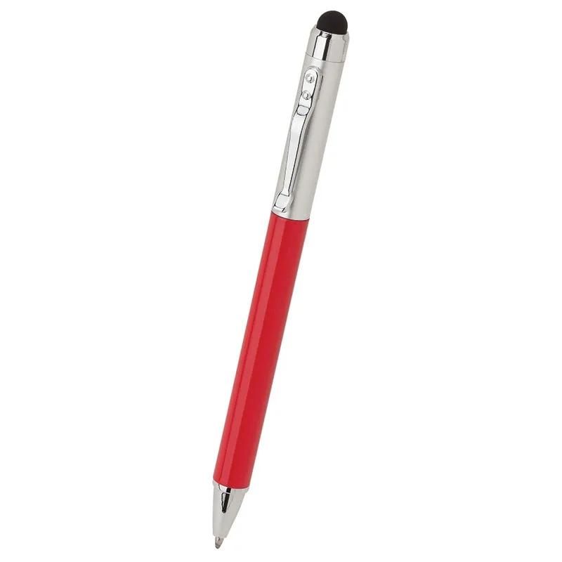 Ballpoint Pen with Stylus Aluminum Lacquered - 5.2 in - product view 4