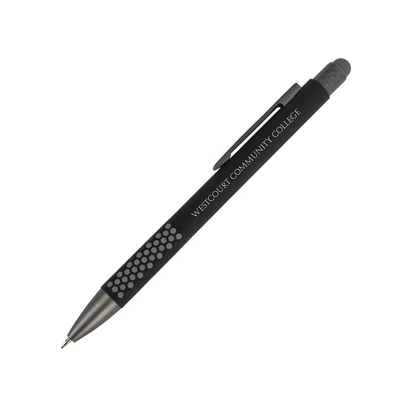 Pen Aluminum Dot-Textured Grip Ballpoint - 5.63 in