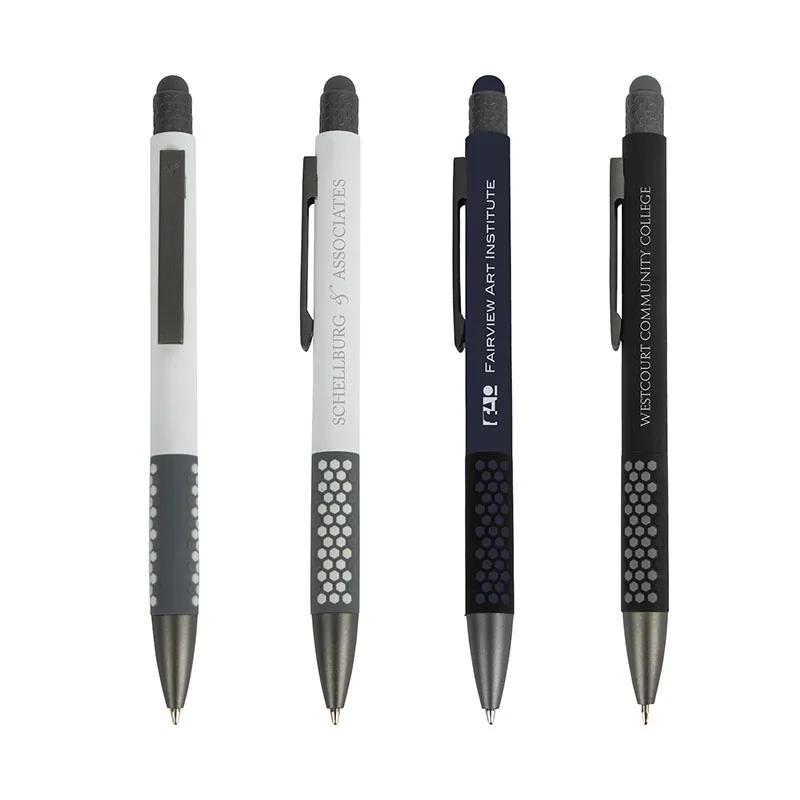 Pen Aluminum Dot-Textured Grip Ballpoint - 5.63 in - product view 4