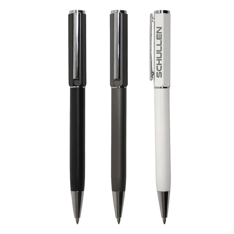 Pen Aluminum Twist-Action Gel with Faceted Cap - 5.75 in - product view 4