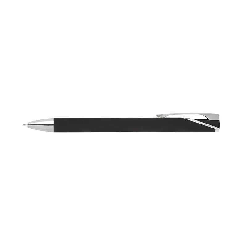 Pen Aluminum Soft-Touch Ballpoint Chrome Trim - 5.63 in - product view 4