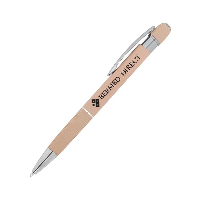 Pen Aluminum Columned Grip Ballpoint Chrome - 5.63 in - product view 3