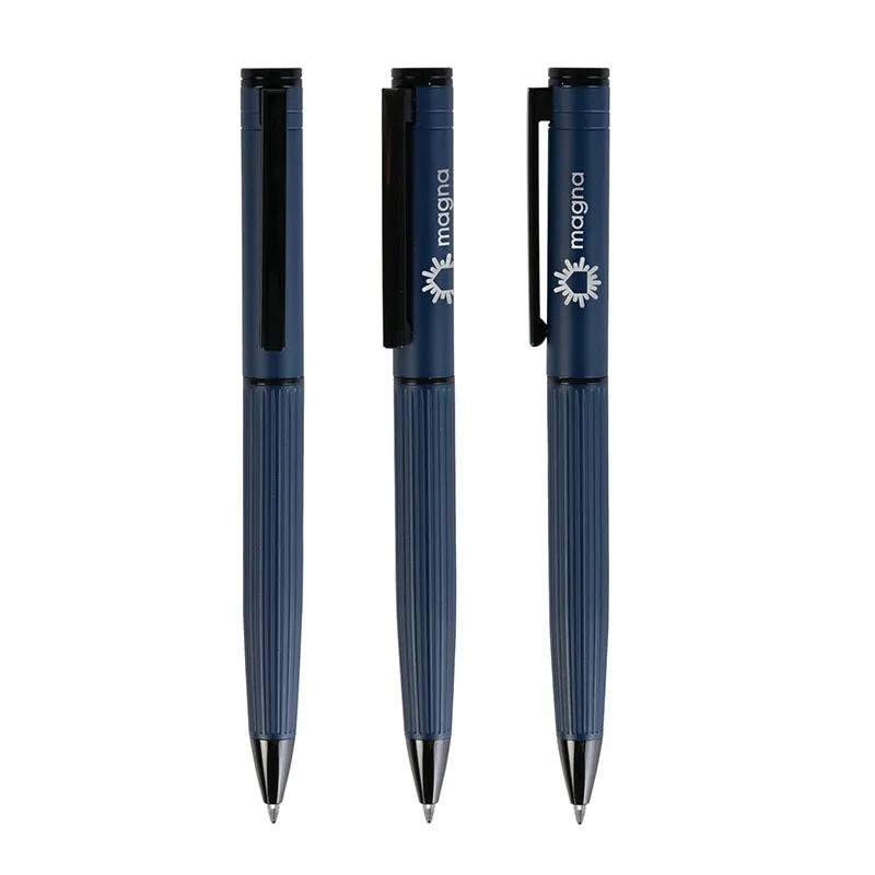 Pen Brass Heavyweight Twist-Action Etched - 5.25 in - product view 3