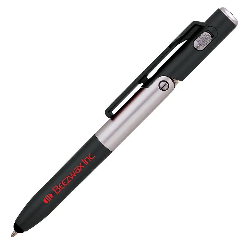 Ballpoint Pen 4-in-1 LED Phone Stand Stylus