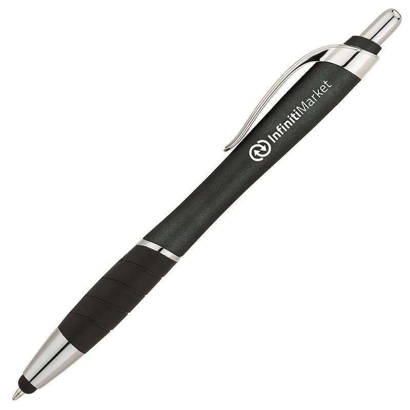 Ballpoint Pen Stylus Weighted Rubberized Finish