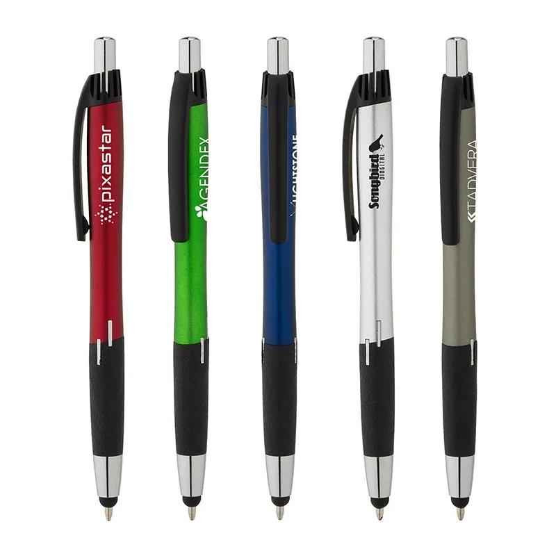 Pen Ballpoint Plunge-Action with Stylus - 5 1/4 in - product view 4
